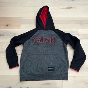 Kids Calvin Klein Jeans Pullover Sweatshirt Hoodie 10/12
